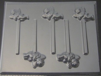 3525 Cherub Angel Chocolate Candy Lollipop Mold